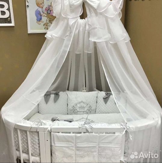 Балдахин в детскую кроватку