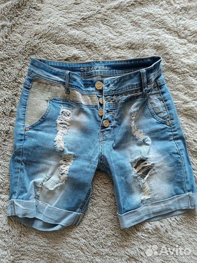 Шорты джинсовые