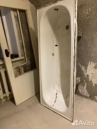 Ванна бу, газовая плита