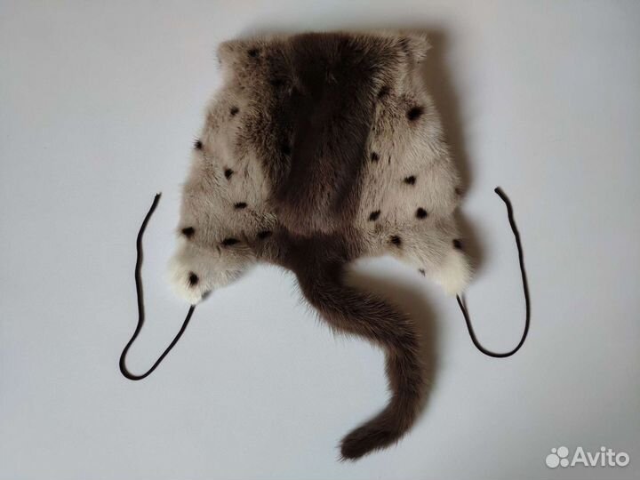 Шапка норковая детская