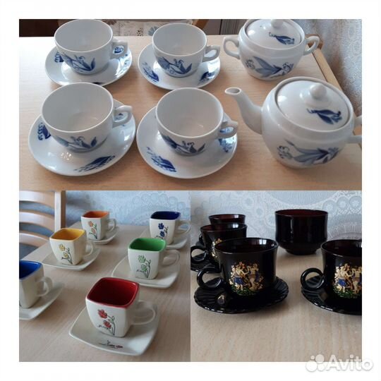 Чайный и кофейные сервизы