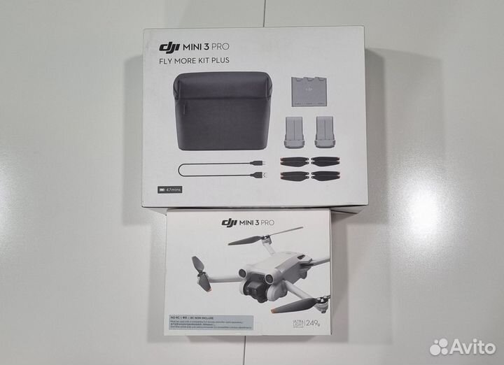 Квадрокоптер dji mini 3 pro + combo + пульт