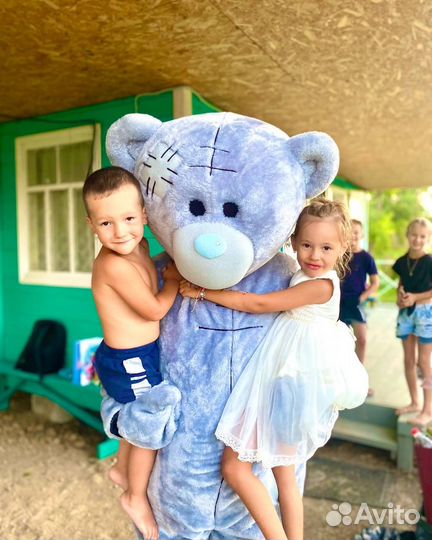 Мишка Тедди на праздник. Ростовая кукла
