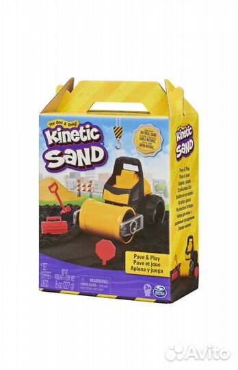 Набор для лепки Kinetic Sand с катком