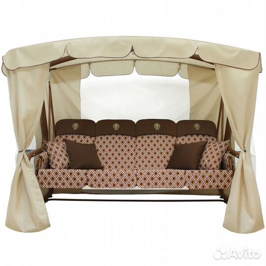 Садовые качели четырехместные 