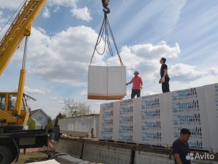 Газобетон, стеновые и перегородочные блоки