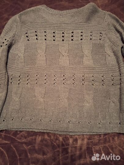 Свитер женский оверсайз 46 размер