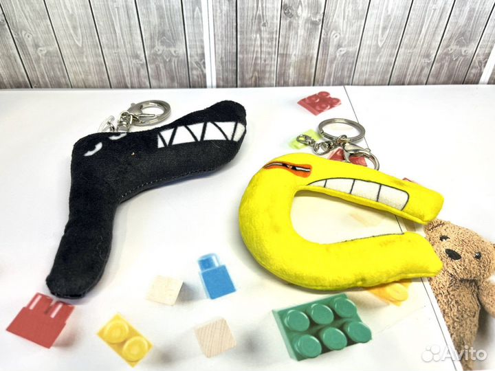 Алфавит лора - брелок. 10 см