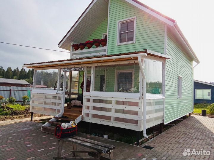 Мягкие окна для террас и беседок