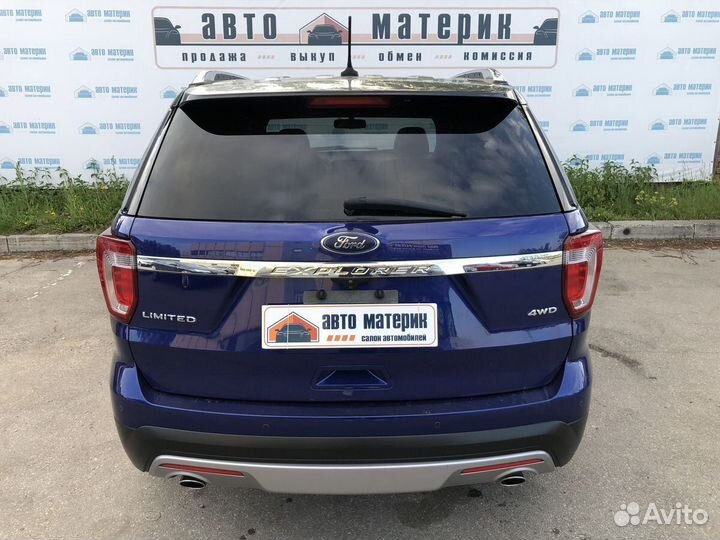 Ford Explorer 3.5 AT, 2017, 93 321 км