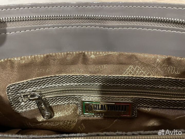 Сумка натуральная кожа италия