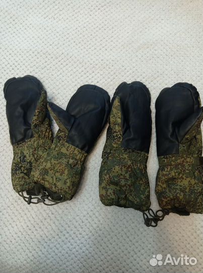 Рукавицы армейские вкпо