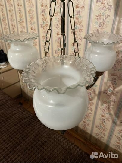 Люстра СССР потолочная