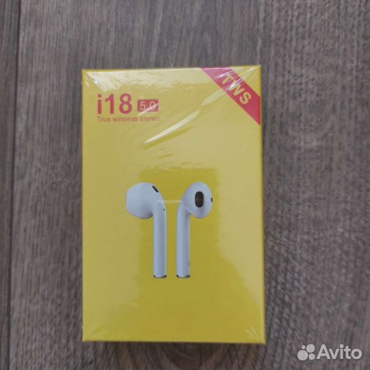 Беспроводные наушники i18 tws