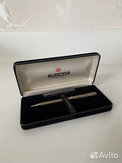 Ручка шариковая Aurora серебро