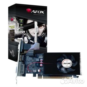 Afox GeForce GT 610 1GB LP (AF610-1024D3L7-V6) нов