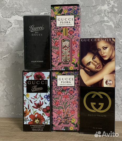 Духи gucci мужские и женские