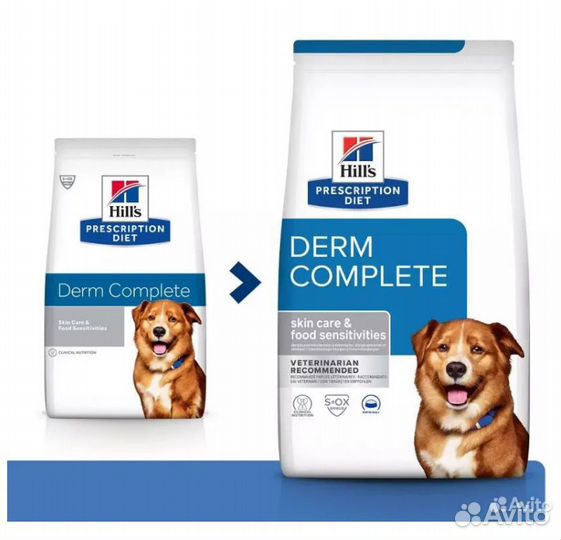 Hills PD Derm Complete 1,5кг