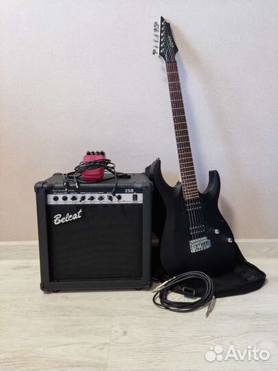 Электрогитара cort x100 комплект