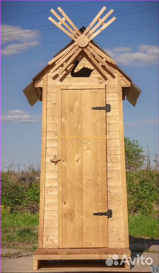 Дачный туалет с установкой BAG335