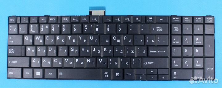 Клавиатура для ноутбука Toshiba C850, L850, P850