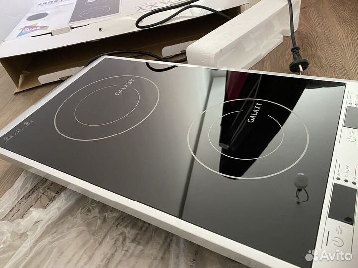 Индукционная плита 2 конфорки настольная