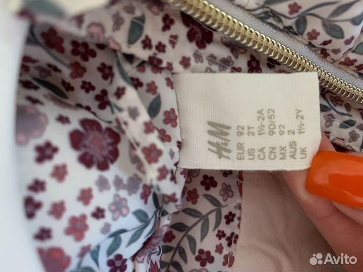 Куртка демисезонная для девочки 92