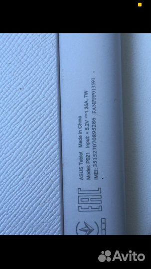Планшет asus