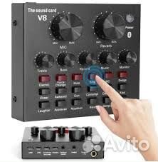 JBN V8 Внешняя звуковая карта с Bluetooth