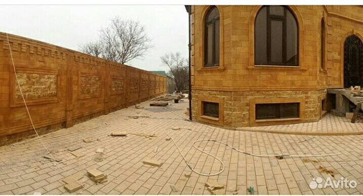 Облицовка дагестанским камнем