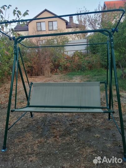 Садовые качели бу