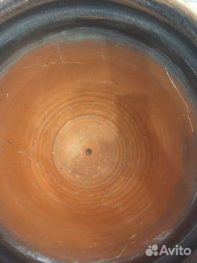 Керамический горшок напольный