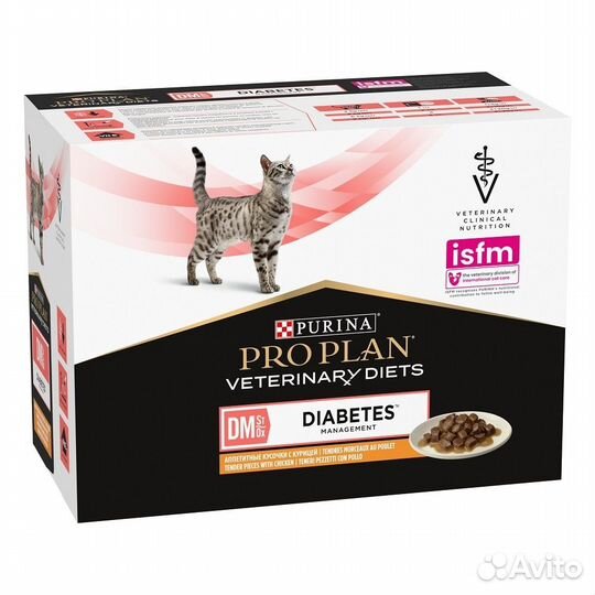 Purina (вет. корма паучи) влажный корм для кошек д