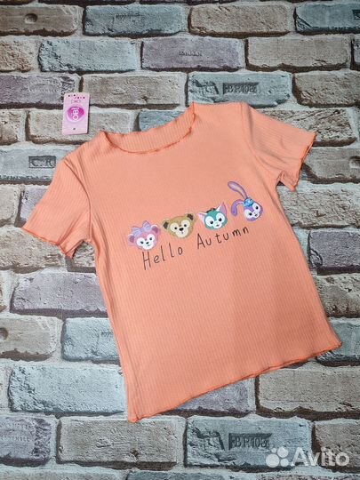 Футболка для девочки рост 110-116