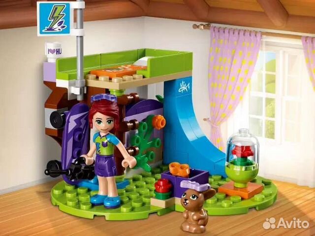 Комната Мии, аналог лего френдс 41327/10848