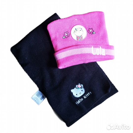 Шапка с аксессуарами на 3 года 98 см