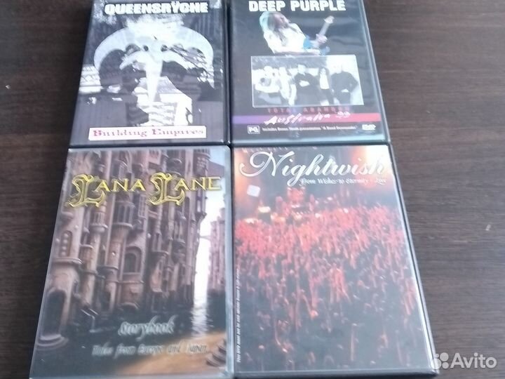 DVD диски музыкальные фирменные