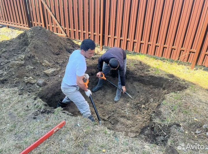 Установка септика под ключ