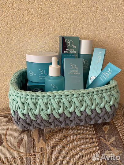 Трикотажная корзина