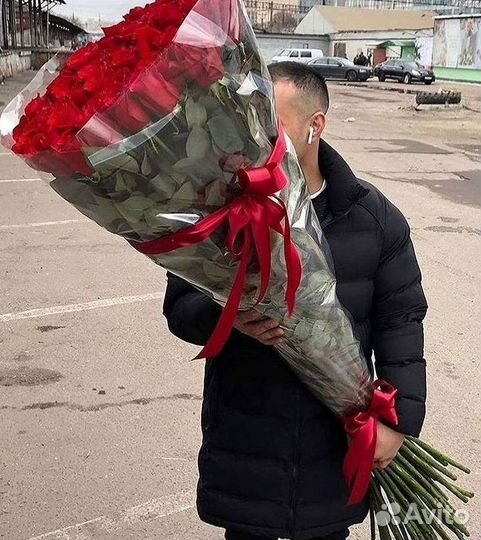 Высокие розы