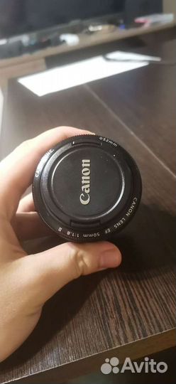 Объектив canon 50mm