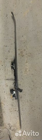 Горные лыжи 172см/карвинговые+крепления Atomic