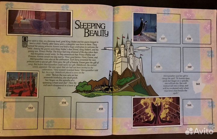 Журнал для наклеек Princess Collection Panini