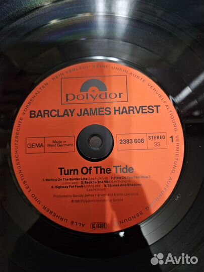 Barclay James Harvest – Turn Of The Tide