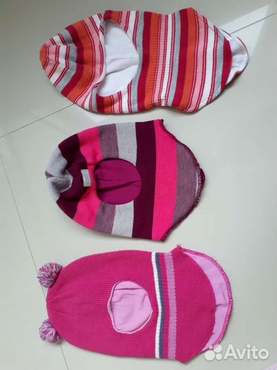Головные уборы на девочку 98-104