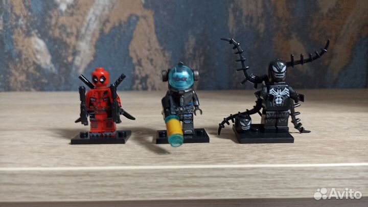 Фигурки марвел и дс 14шт