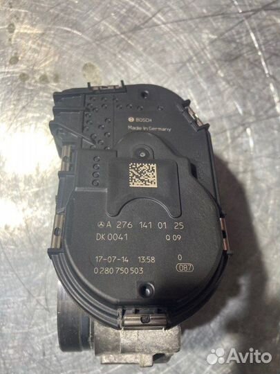 Заслонка дроссельная Mercedes C-Class W205 M276