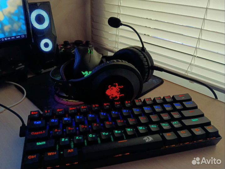 Игровой пк на Ryzen-3, 12гб озу и монитор 60гц