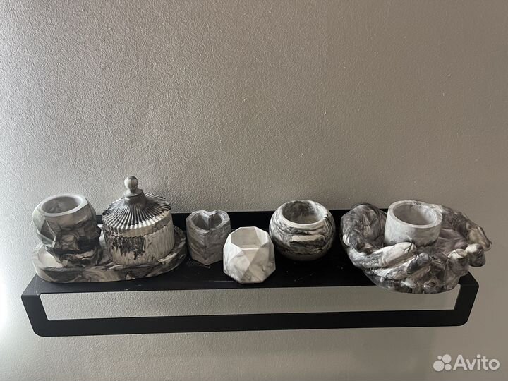 Декор, подарок, свеча, органайзер, ваза