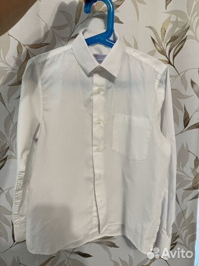 Рубашка белая школьная